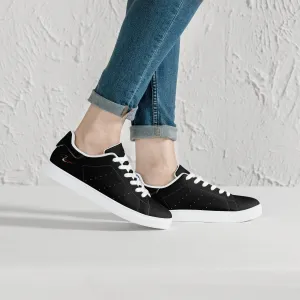 190. Classic Low-Top Leather Sneakers - Black