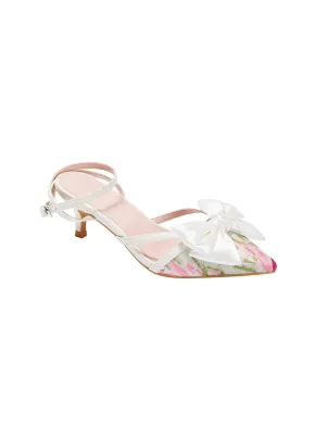 Aleyna Satin Bow Heels