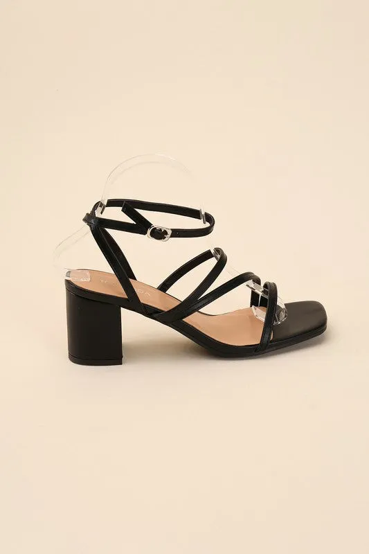 ALI Strappy Low Heel