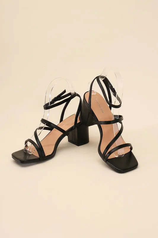 ALI Strappy Low Heel