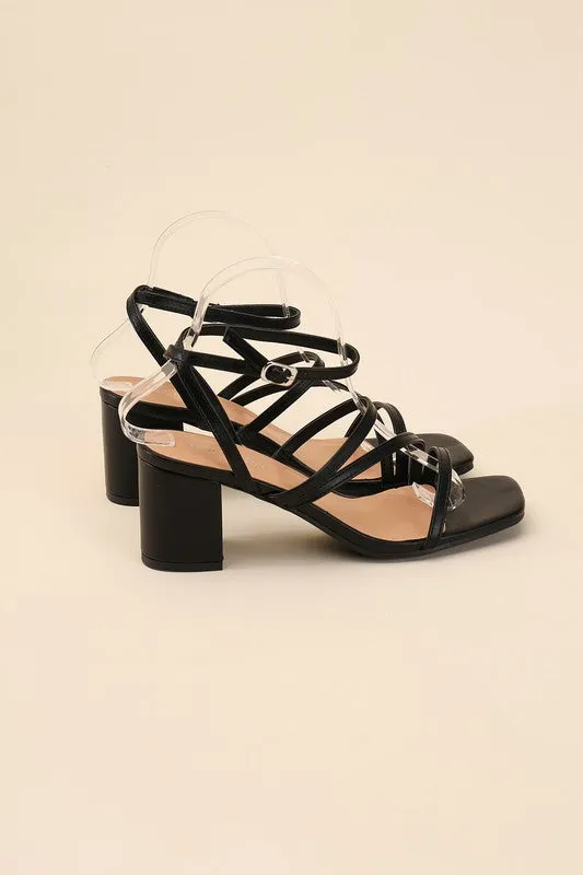 ALI Strappy Low Heel