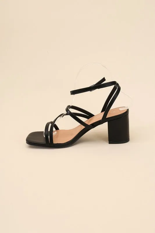 ALI Strappy Low Heel