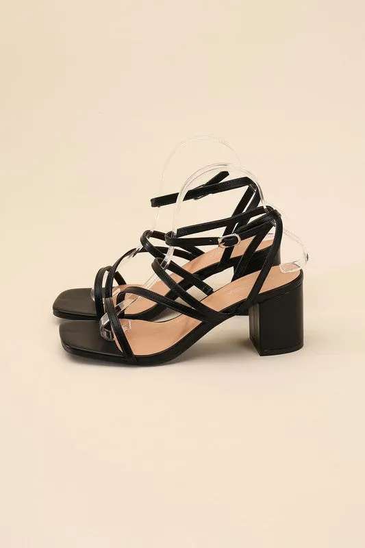 ALI Strappy Low Heel