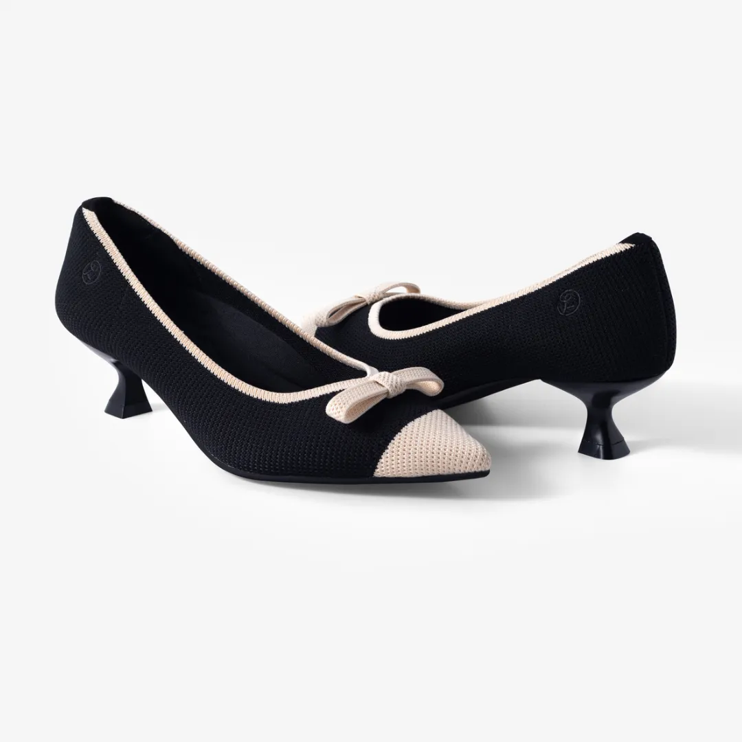 Bella Kitten Heels | Pointed Toe