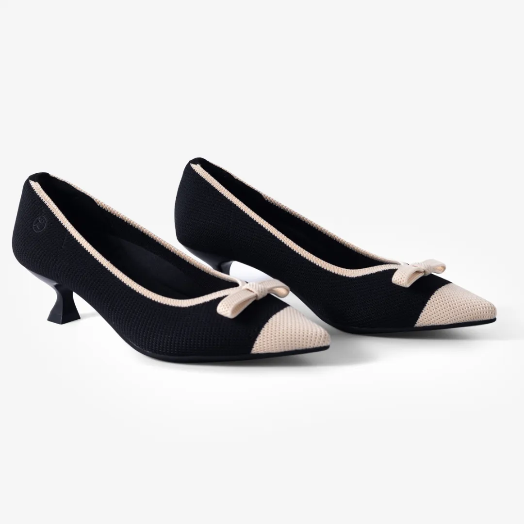 Bella Kitten Heels | Pointed Toe