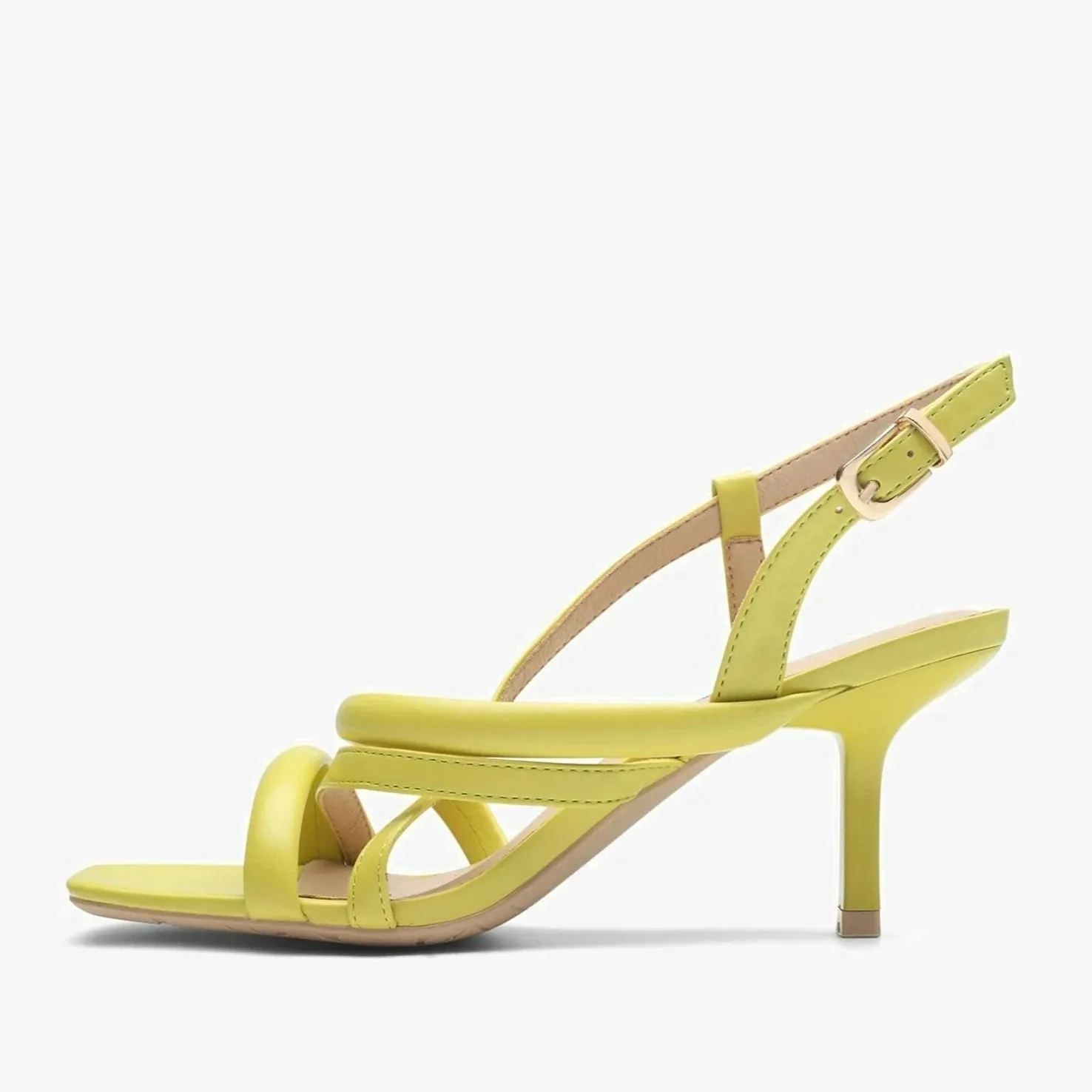 Betsy Strappy Lime Green Heels