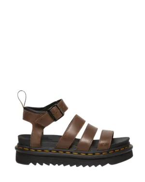 Blaire 3 Strap Sandals - Oily Illusion