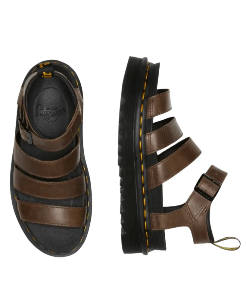 Blaire 3 Strap Sandals - Oily Illusion