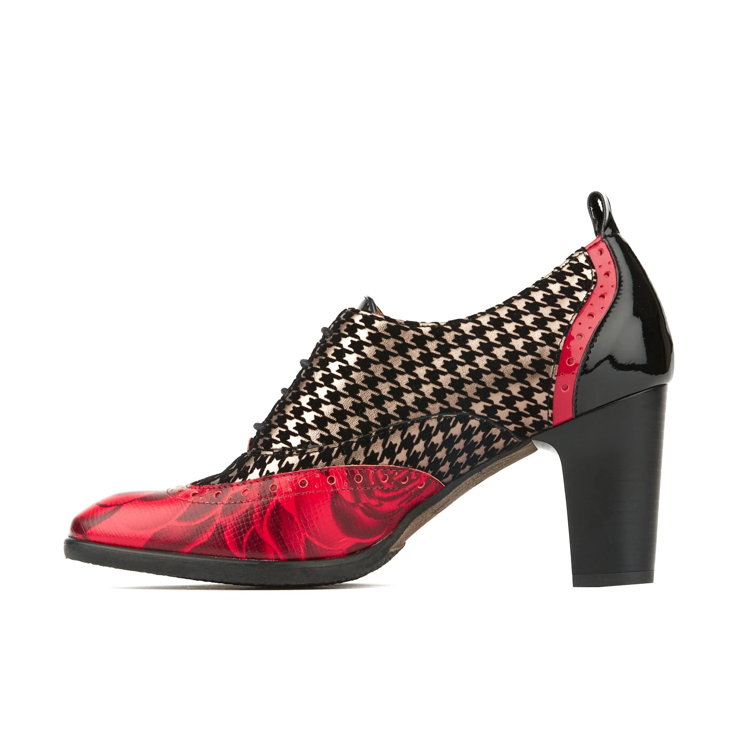 Casino - Red Rose & Houndstooth