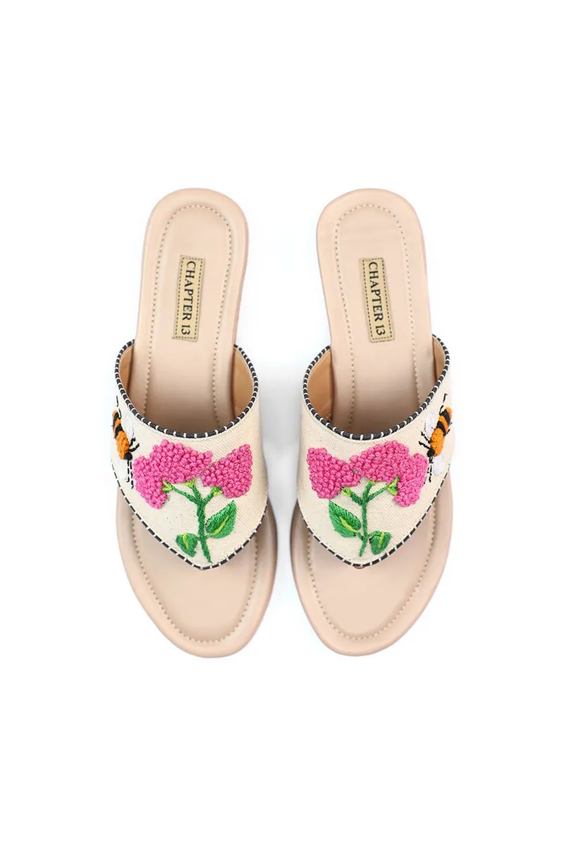 Chappals | Hydrangea