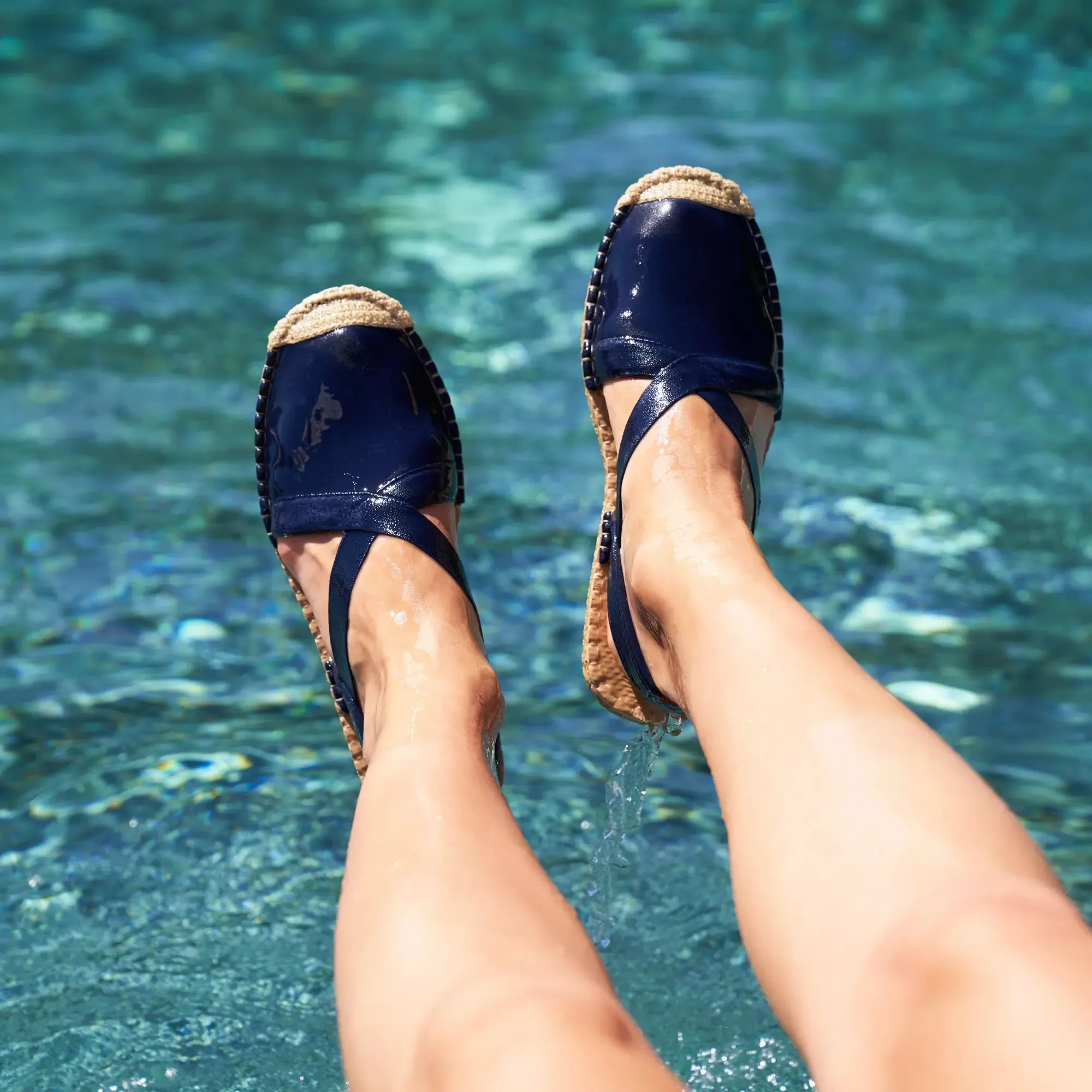 DARK NAVY - WOMENS SEAFARER SLINGBACK