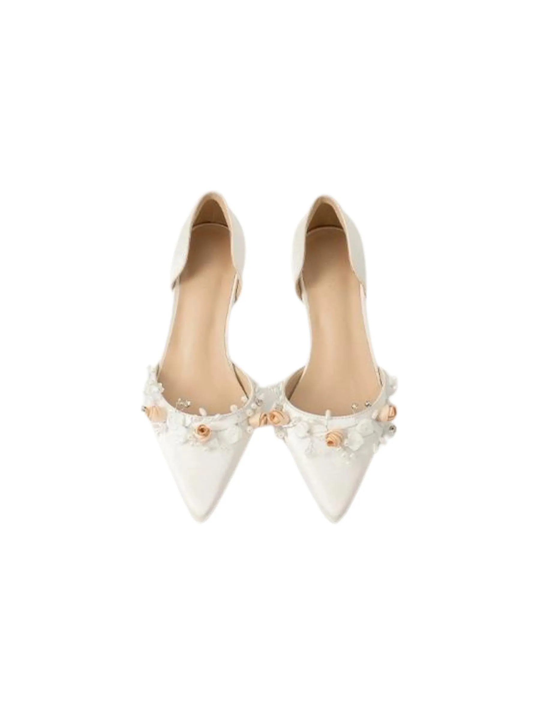 Mea Floral Satin Heels