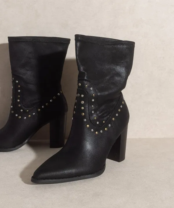 Paris Studded Boots