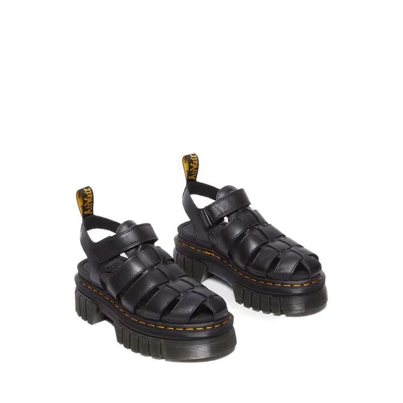 Ricki Fisherman Platform Sandals - Black