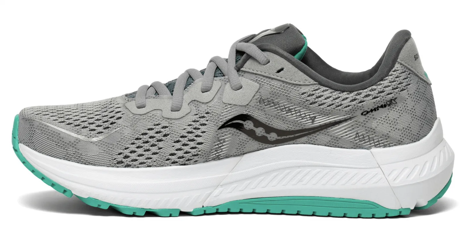 Saucony Womens Omni 20 Wide Running Shoes - Alloy Jade