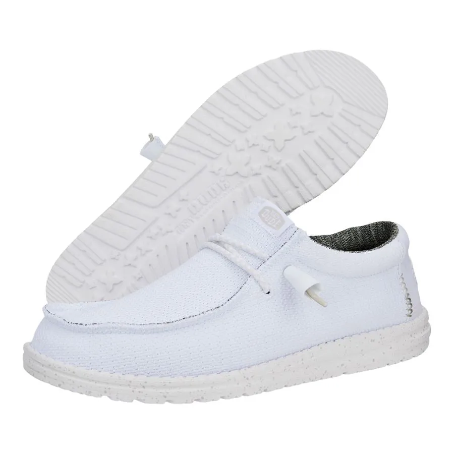 Wally Sport Mesh - White/White