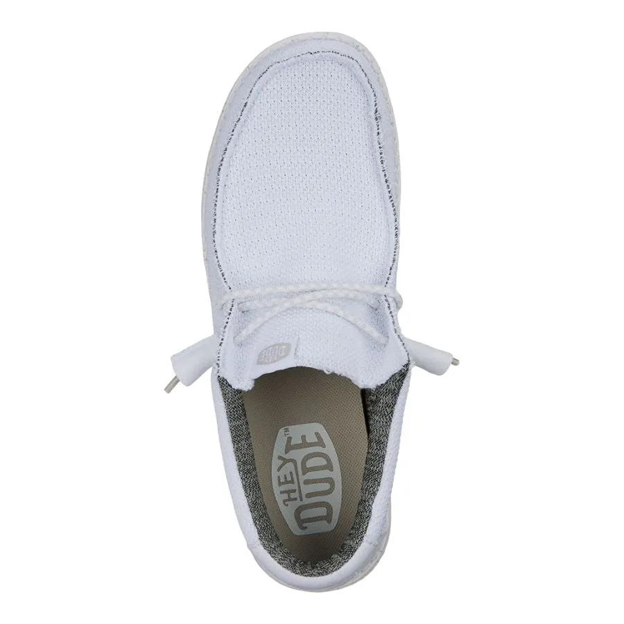 Wally Sport Mesh - White/White