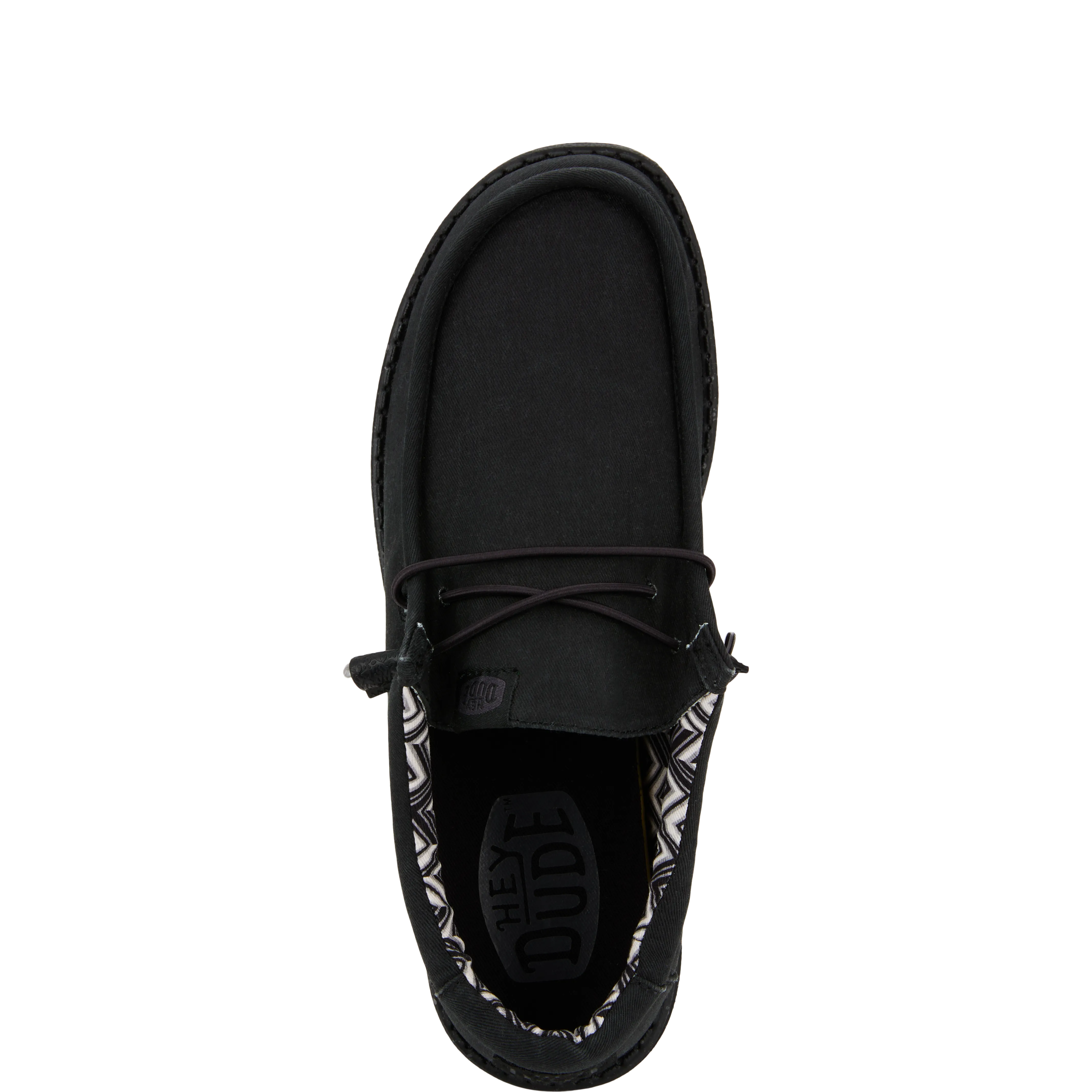 Wally Stretch Canvas Wide - Black/Black