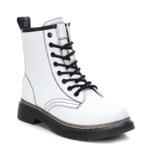 White Combat Style Boots by Refresh